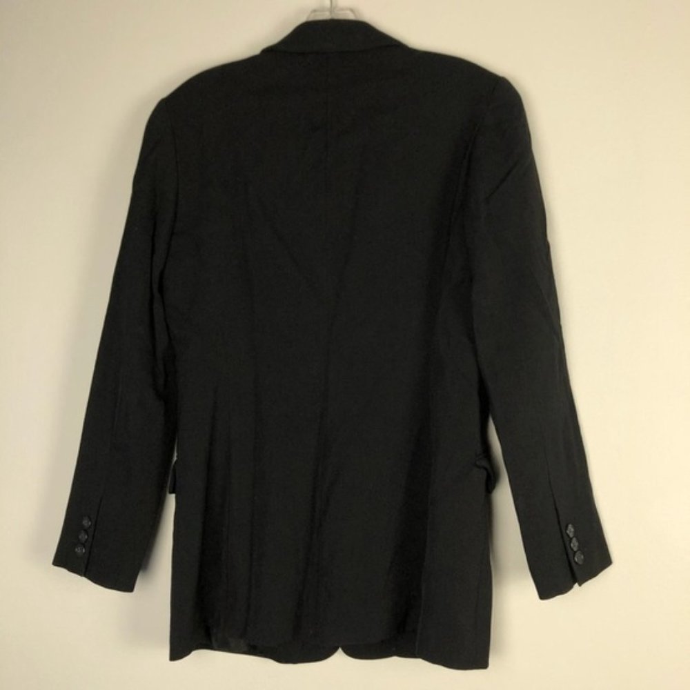 J. Crew Black Long 3 Button Blazer Jacket - image 6
